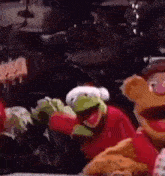 Kermit Kermit The Frog GIF - Kermit Kermit The Frog Christmas GIFs