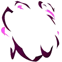 a purple sphere with a glowing circle in the middle