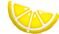 Lemon Citrus Sticker - Lemon Citrus Balloon Stickers
