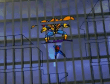 Spiderman Tas Hobgoblin GIF - Spiderman Tas Hobgoblin Goblin Glider GIFs