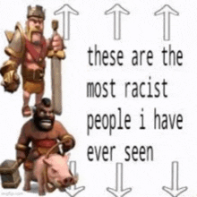 these are the most racist people i have ever seen ..