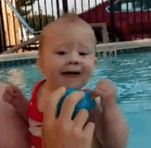 Baby Happy GIF - Baby Happy Swimming GIFs