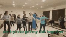 Me Tryin To Get My Shit Together Shit Happens GIF - Me Tryin To Get My Shit Together Shit Happens Dance GIFs