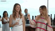 Toast GIF - Sutton Foster Liza Miller Younger Tv GIFs