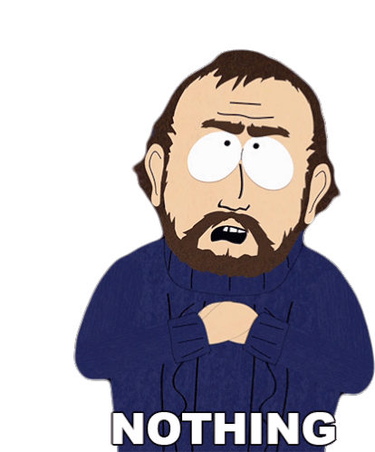 Nothing South Park Sticker - Nothing South Park Season4ep14 Stickers