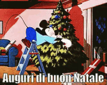 Buon Natale GIF - Buon Natale Buone Feste Topolino GIFs