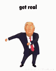 Get Real Donald Trump GIF - Get Real Donald Trump Donald Trump Flossing GIFs