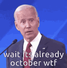 Happy October Biden GIF - Happy October Biden GIFs