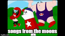 Songs From The Moons Homestar Runner GIF - Songs From The Moons Homestar Runner Homestar GIFs
