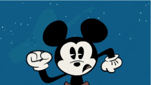 Mickey Mouse Running GIF