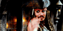 Jack Sparrow Bye GIF