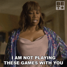 I Am Not Playing These Games With You Denita Jordan GIF