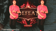 Defeated Theredassass1n GIF - Defeated Theredassass1n League Of Legends GIFs