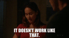 Station19 Andy Herrera GIF - Station19 Andy Herrera It Doesnt Work Like That GIFs