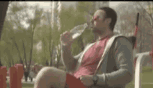 Hot Day Drink GIF - Hot Day Drink Shades GIFs