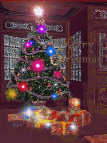 Merry Christmas Gifts GIF - Merry Christmas Gifts Christmas Lights GIFs