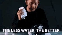 The Less Water, The Better GIF - Sole Collector The Less Water The Better Air Jordan GIFs