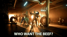 Who Want The Beef Who Wants The Smoke GIF - Who Want The Beef Who Wants The Smoke Who Wants Problems GIFs