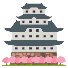 japanese castle travel joypixels castle palace