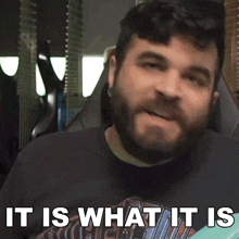 It Is What It Is Andrew Baena GIF - It Is What It Is Andrew Baena That'S How It Is GIFs