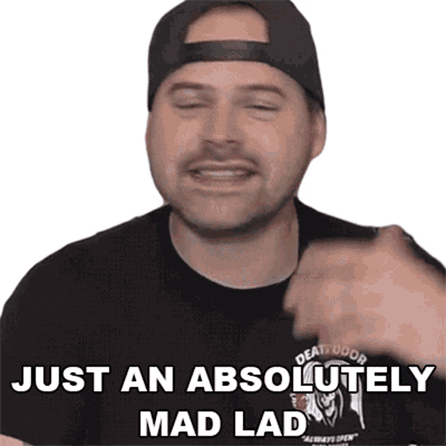 Just An Absolutely Mad Lad Jared Dines Sticker - Just An Absolutely Mad Lad  Jared Dines An Insane Guy - Discover & Share GIFs