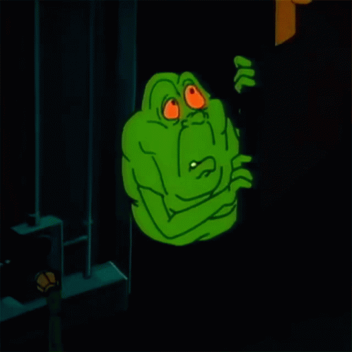 Slimer Ghostbusters Cartoon GIFs | Tenor