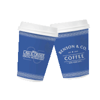 Coffee Cups Law & Order Special Victims Unit Sticker - Coffee Cups Law & Order Special Victims Unit Benson & Co Coffee Stickers