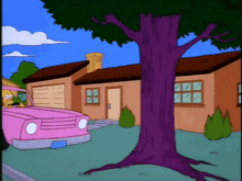 Homer Simpson Car Crash GIF