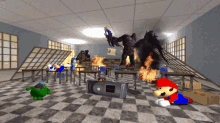 Smg4 Spawned Demon GIF - Smg4 Spawned Demon Freaking Out GIFs