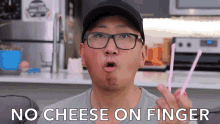 No Cheese On Finger GIF - No Cheese On Finger Clean GIFs