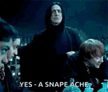 smack that snape ron weasley harry potter