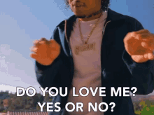 Do You Love Me Yes Or No GIF