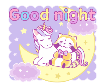 Rascal Good Night Sticker - Rascal Good Night Stickers