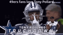 Tony Pollard 49ers GIF - Tony Pollard 49ers Cowboys GIFs