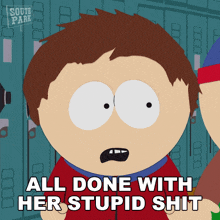 All Done With Her Stupid Shit Clyde Donovan GIF - All Done With Her Stupid Shit Clyde Donovan South Park Deep Learning GIFs