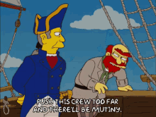 mutiny pirates there will be mutiny crew