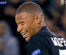 Laughing Mbappe GIF - Laughing Mbappe High Five GIFs