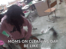 Cleaning Lady House Cleaning GIF - Cleaning Lady Cleaning House Cleaning GIFs