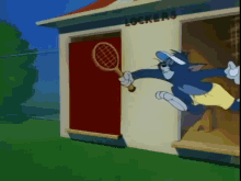 Tom And Jerry Play GIF - Tom And Jerry Play Outside GIFs