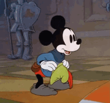 Brave Little Tailor Mickey GIF