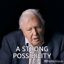 A Strong Possibility Sir David Attenborough GIF - A Strong Possibility Sir David Attenborough Youtube GIFs