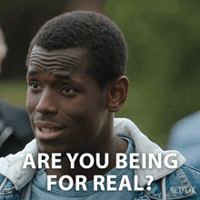 Are You Being For Real Vinny GIF - Are You Being For Real Vinny The Beautiful Game GIFs