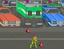 Teenage Mutant Ninja Turtles Arcade Game GIF