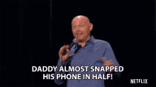 Daddy Almost Snapped His Phone In Half Broke GIF - Daddy Almost Snapped His Phone In Half Snapped Broke GIFs