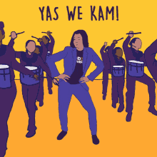 Yes We Kam Kamala Dancing GIF