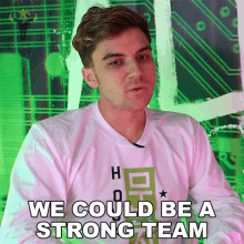 We Could Be A Strong Team Jake GIF - We Could Be A Strong Team Jake Jake Lyon GIFs