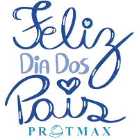 a logo for feliz dia dos pais protmax