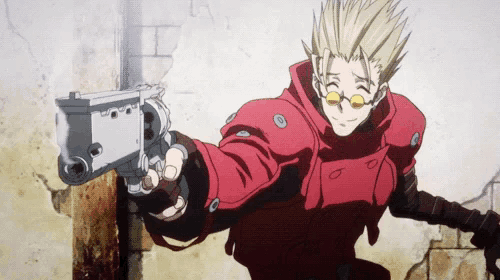 Vash vash the stampede the humanoid typhoon GIF en GIFER - de Agamargas