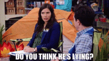 Superstore Amy Sosa GIF - Superstore Amy Sosa Do You Think Hes Lying GIFs