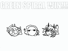 Green Spiral Green Spirals GIF - Green Spiral Green Spirals Skippy Saxphonehyena GIFs